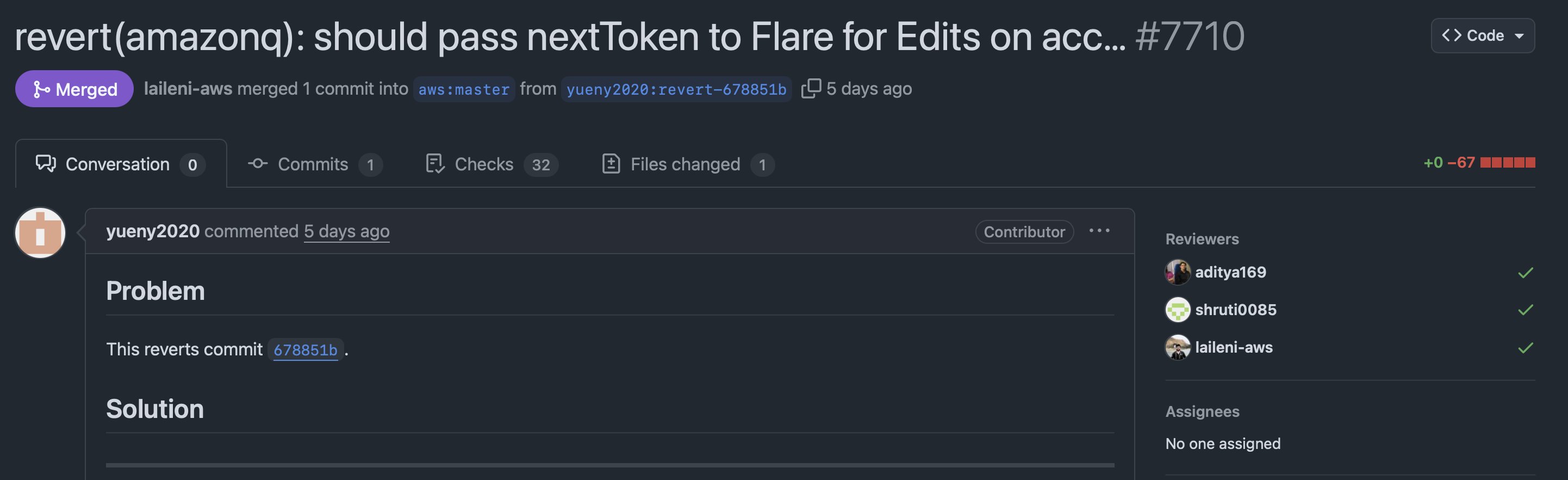 PR with 3 reviewers.. must be important